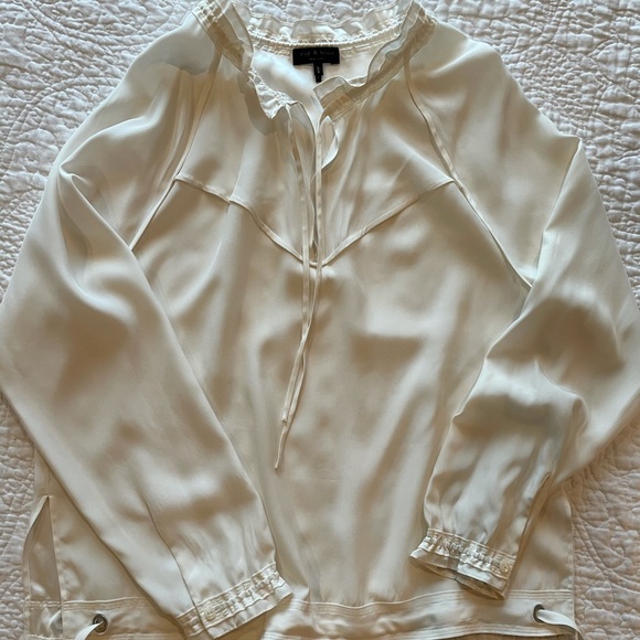 Rag and bone 100% silk blouse - Picture 3 of 6